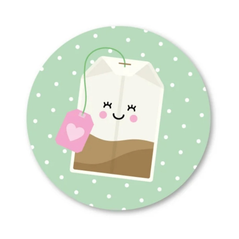 Kadostickers | Theezakje